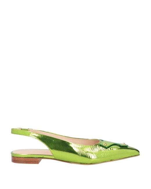 Zinda Green Ballet Flats