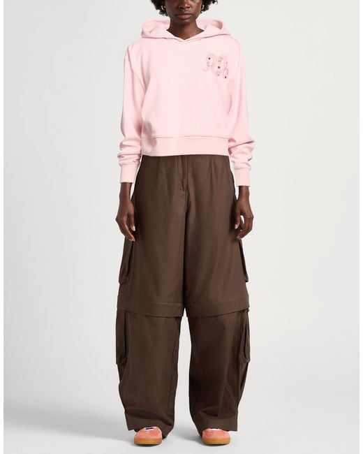 MCM Pink Sweatshirt Polyester, Cotton, Polyamide