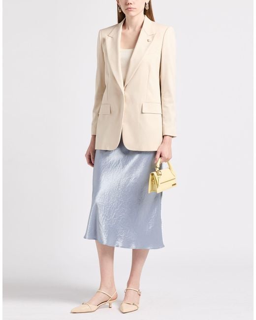 Lardini Natural Blazer Cotton, Polyamide, Elastane