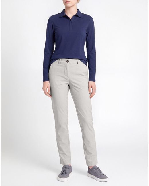 Rrd Gray Pants Polyamide, Elastane