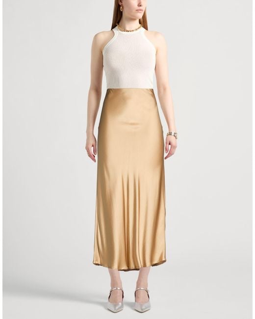 Ottod'Ame Natural Midi Skirts