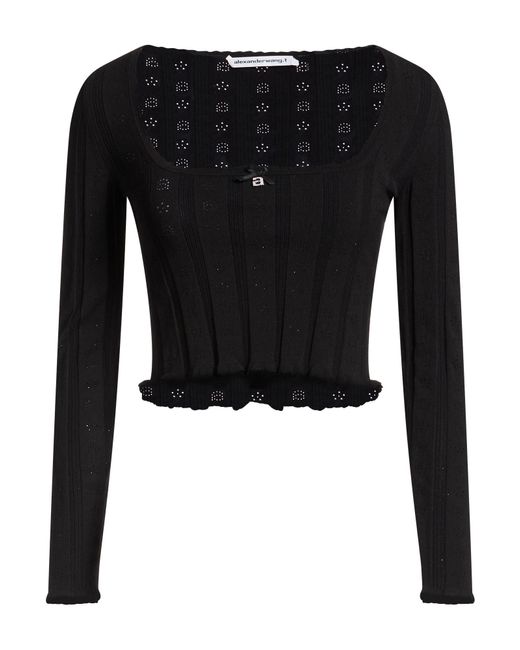 T By Alexander Wang Black Top