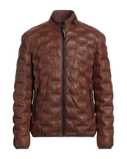 Milestone Brown Puffer for men