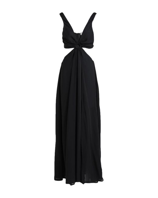 Suoli Black Maxi Dress