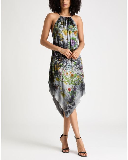 Avant Toi White Midi Dress Cashmere, Silk