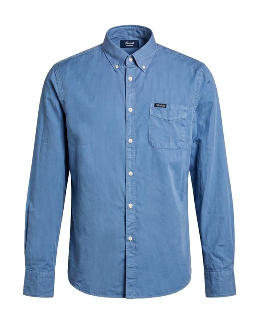 Camisa Façonnable de hombre de color Blue