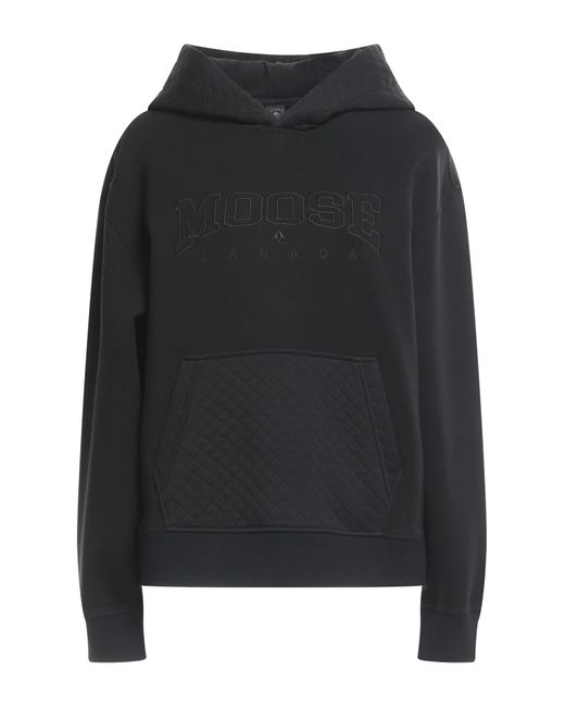 Moose Knuckles Black Sweatshirt