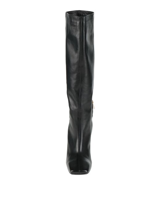 EMMELINE Black Boot Leather