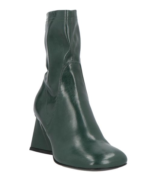 Strategia Green Ankle Boots