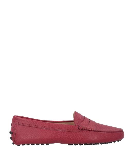 Tod's Purple Loafers