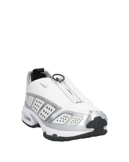 Nike White Sneakers Textile Fibers