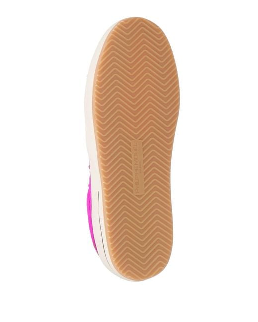 Philippe Model Pink Fuchsia Sneakers Leather