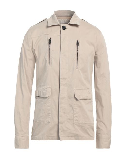 Zadig & Voltaire Natural Jacket Cotton for men