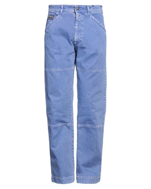 Versace Blue Light Jeans Cotton for men