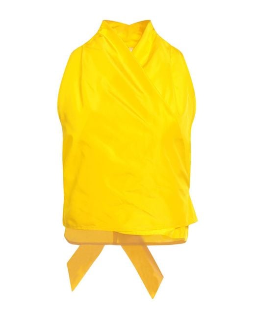 GIADA CURTI RESORT Yellow Tops