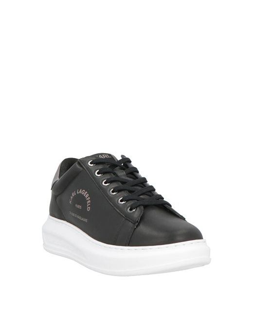 Karl Lagerfeld Black Sneakers