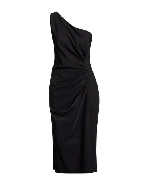 La Petite Robe Di Chiara Boni Black Midi Dress