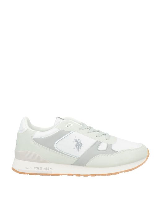 U.S. POLO ASSN. White Trainers for men