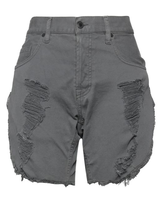 TRUE NYC Gray Denim Shorts