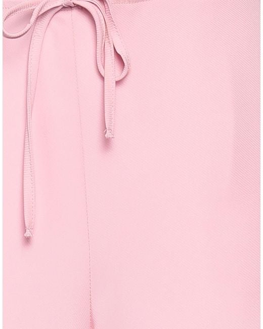 .., merci italia Pink Pants Polyester, Viscose