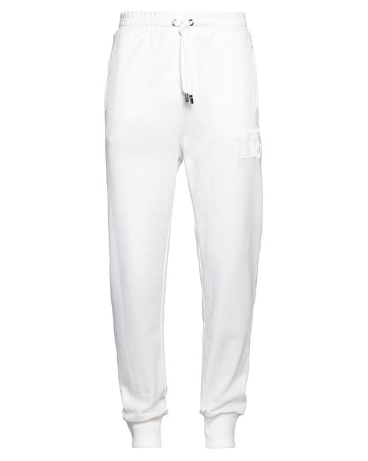 Dolce & Gabbana White Trouser for men