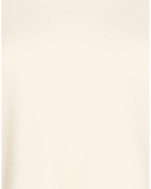 D.exterior White Ivory Sweater Wool, Polyester, Polyamide