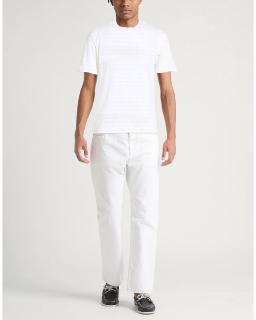 Eleventy White T-Shirts for men
