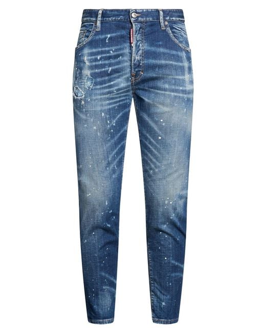 DSquared² Blue Jeans Cotton, Elastane for men