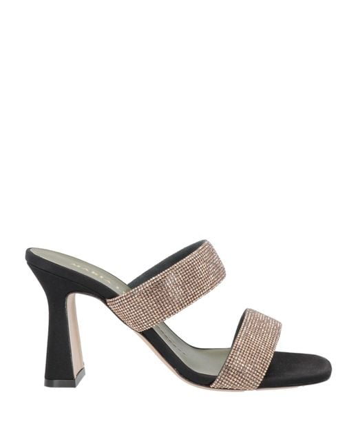 MARIA LUCA Black Sandals