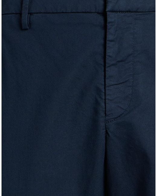 Dondup Blue Pants Cotton, Polyester, Elastane for men
