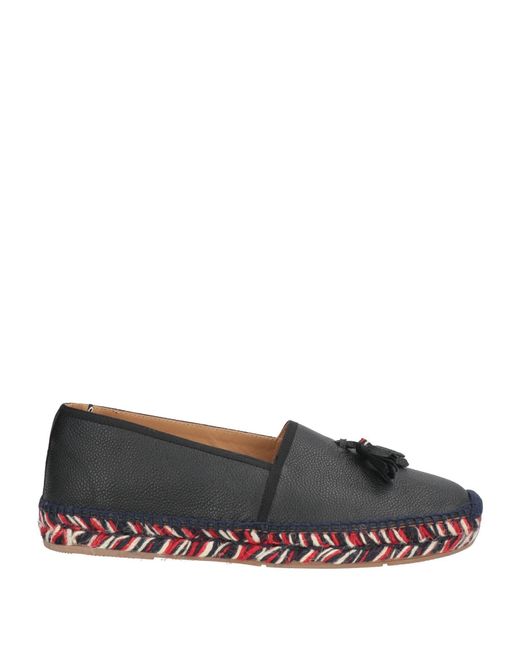 Thom Browne Gray Espadrilles Leather for men