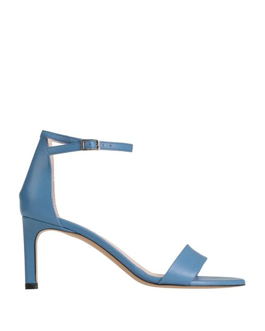 Boss Blue Sandals Soft Leather