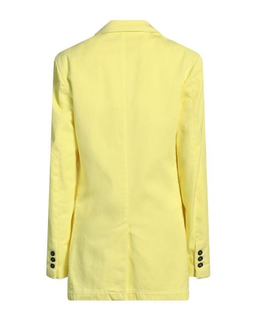 MSGM Yellow Blazer