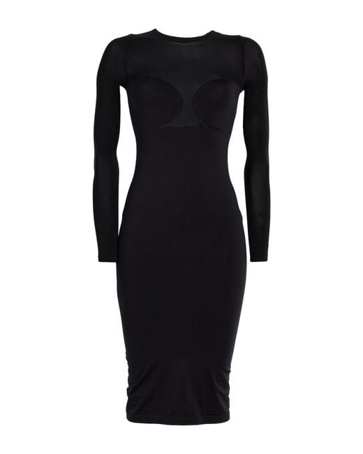 Wolford Black Mini Dress Polyamide, Elastane