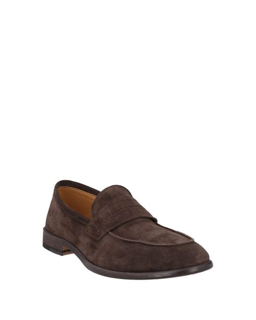 Calpierre Brown Loafers Leather for men