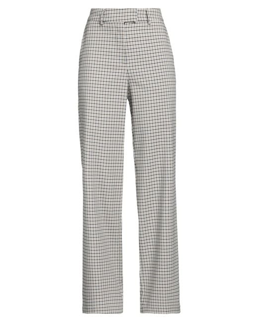 Semicouture Gray Pants Viscose