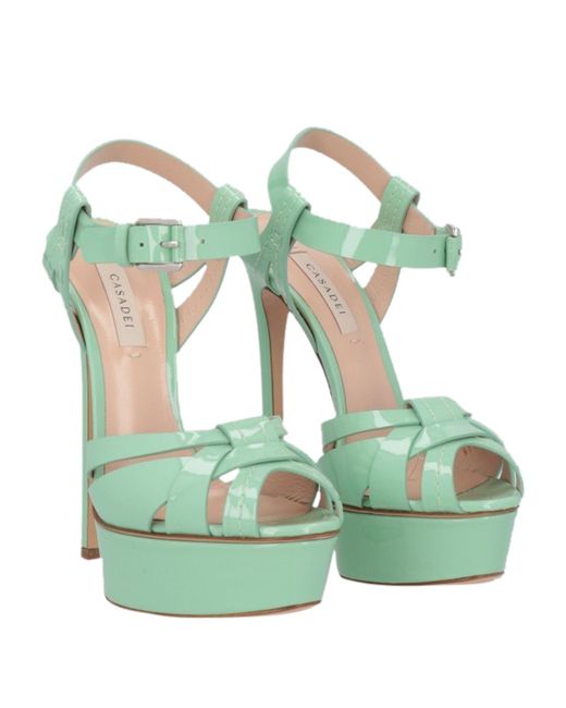 Casadei Green Sandals