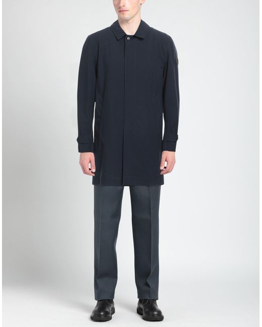 Sealup Blue Overcoat & Trench Coat for men