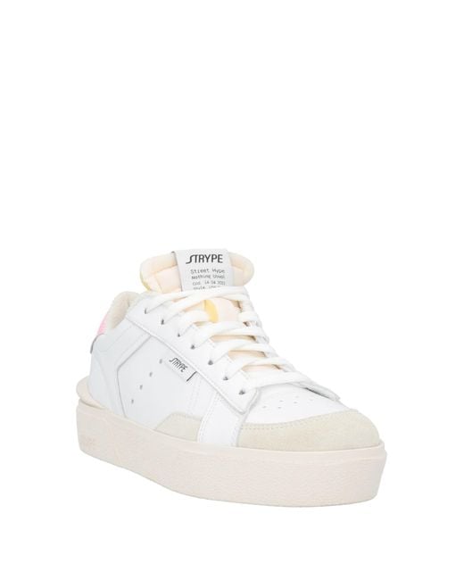 Strype White Trainers
