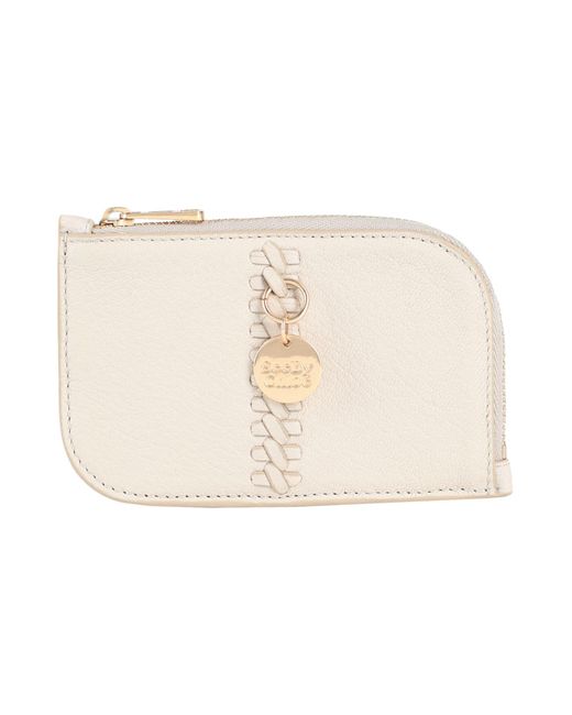 See By Chloé Natural Coin Purse Goat Skin