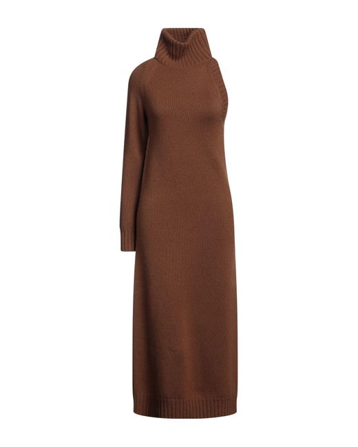 Max Mara Brown Midi-Kleid