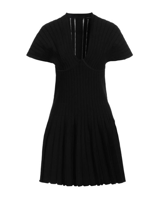 Balmain Black Short Dress