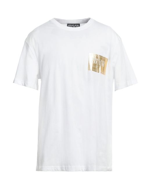 T-shirt di Versace in White da Uomo