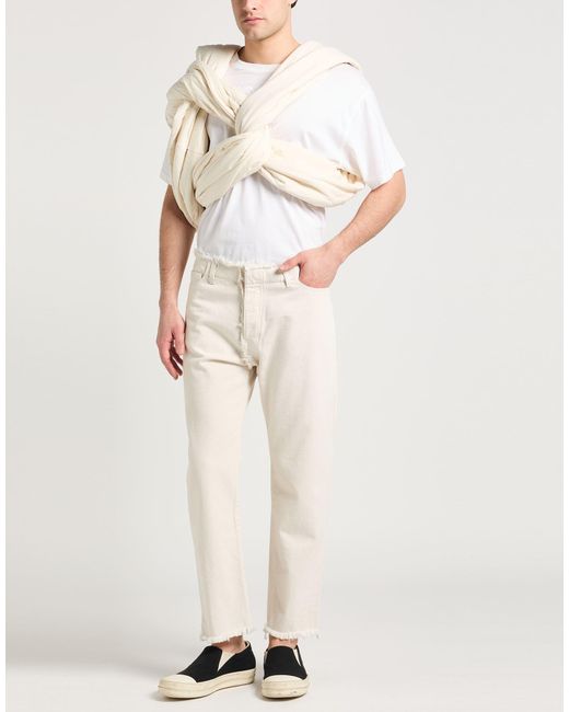 Rick Owens Natural T-Shirt for men