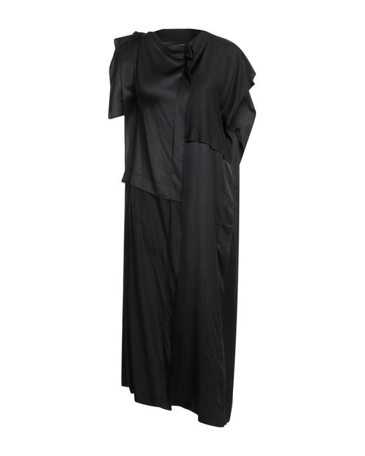 MM6 by Maison Margiela Black Midi Dress