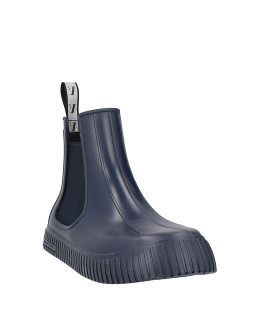 Emporio Armani Blue Ankle Boots for men