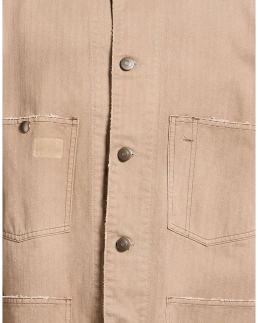 Maison Margiela Natural Jacket Cotton for men
