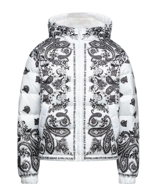 Versace Jeans White Down Jacket for men