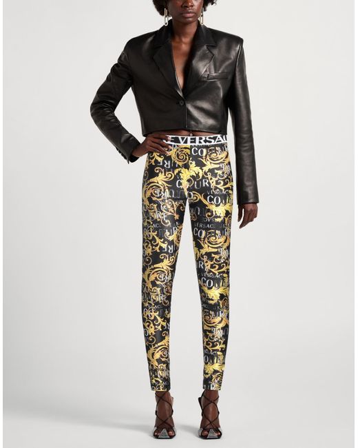 Versace Jeans Couture Black Leggings