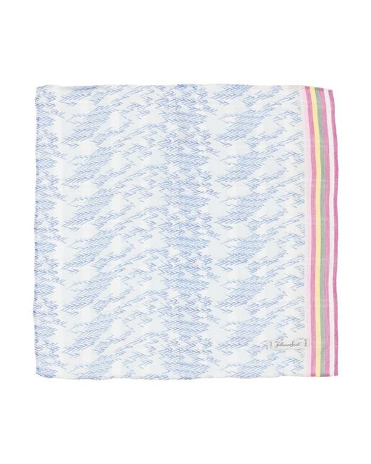 Faliero Sarti Blue Ties & Bow Ties Cotton, Silk, Polyester
